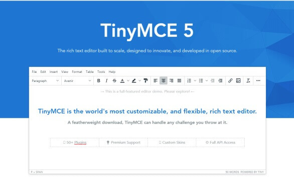 使用 TinyMCE 编辑器中文语言配置过程