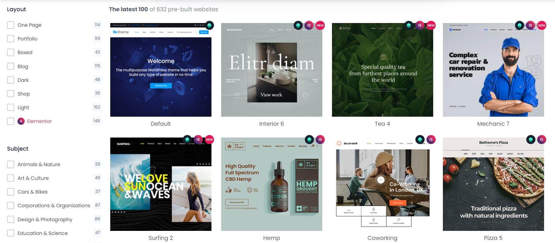 WordPress多用途电子商务博客新闻主题 Betheme 21.5.6 版本