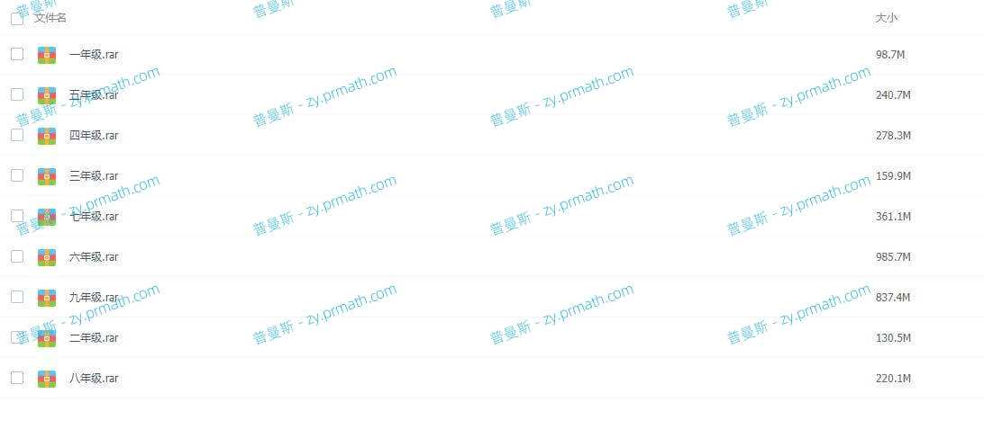 【资料珍藏】1~9年级知识点+易错点汇总(含小升初、中考总复习)