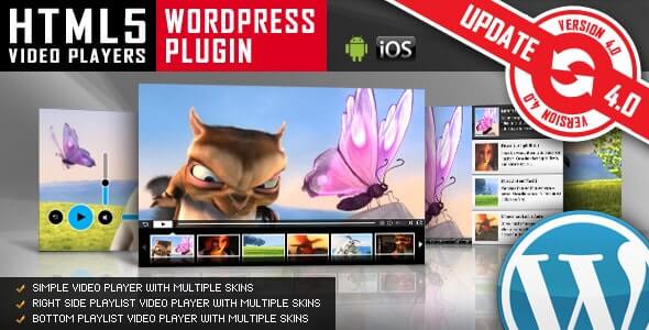 WordPress插件 HTML5 视频播放器 HTML5 Video Player v5.3.3