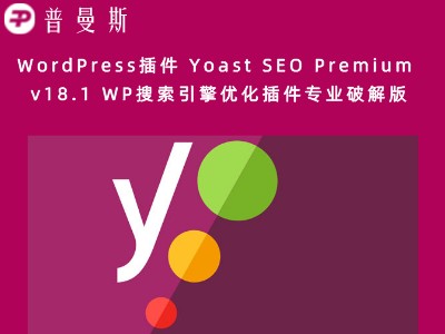 WordPress插件 Yoast SEO Premium v18.1 WP搜索引擎优化插件专业破解版