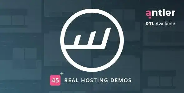 Antler v3.0 whmcs主机模板+前端HTML模板antler鹿角开心版