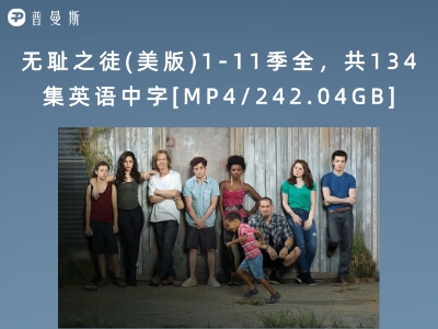 无耻之徒(美版)1-11季全，共134集英语中字[MP4/242.04GB]夸克网盘下载