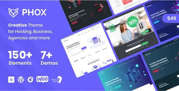 Phox v2.1.5 WordPress & WHMCS 主机服务主题