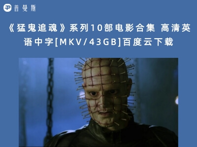 《猛鬼追魂》系列10部电影合集 高清英语中字[MKV/43GB]百度云下载