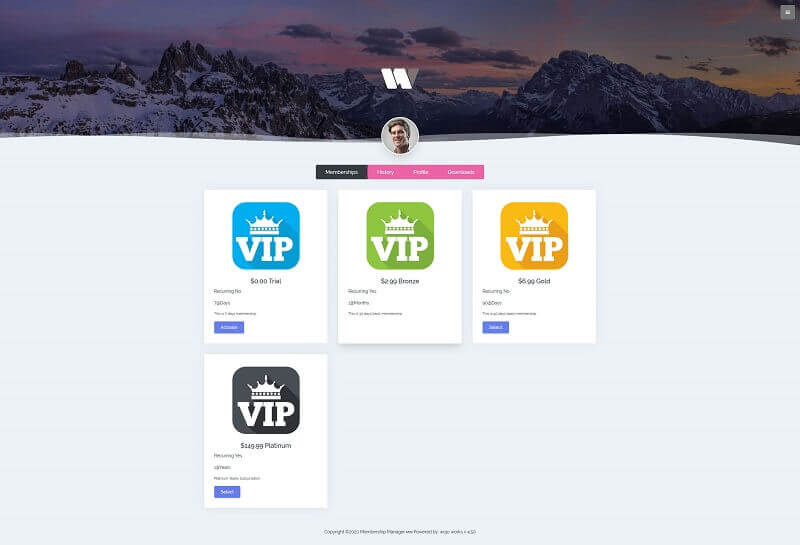 Membership Manager Pro v4.6.1 PHP会员管理专业版
