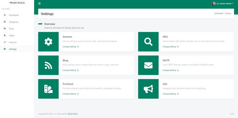 Trash Mails v1.3 PHP临时电子邮件地址系统