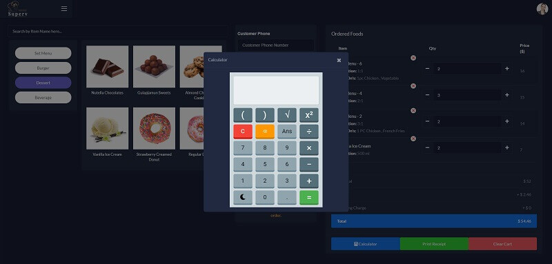 Superv v2.0 PHP餐厅网站管理与QR码菜单 餐厅网站CMS和管理系统