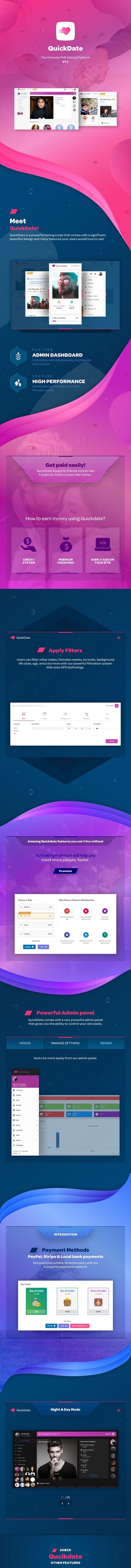 QuickDate v1.6.3 PHP交友约会平台破解版 开始自己的约会网站的最佳方式