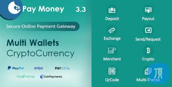 PayMoney v3.3 安全的在线支付网关 确保从预付款到付款流程的顺利安全交易