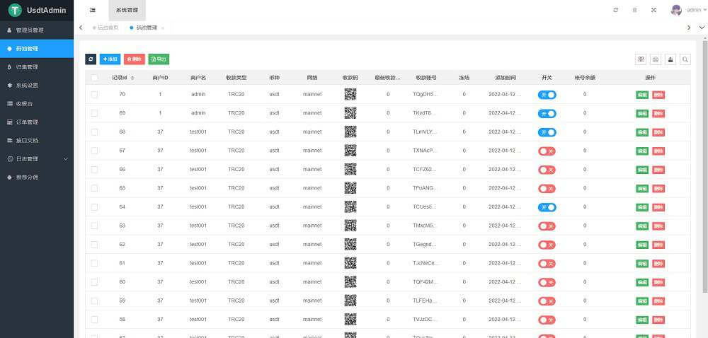 USDT支付系统 自动回调/虚拟币支付/区块链支付/对接钱包自动充值回调