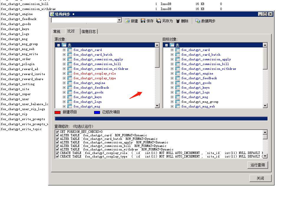 小狐狸GPT付费体验系统 版本升级及数据库结构同步教程