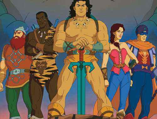 美国动画-1992年《降魔勇士》第一季辽艺国语配音高清视频合集百度云盘下载