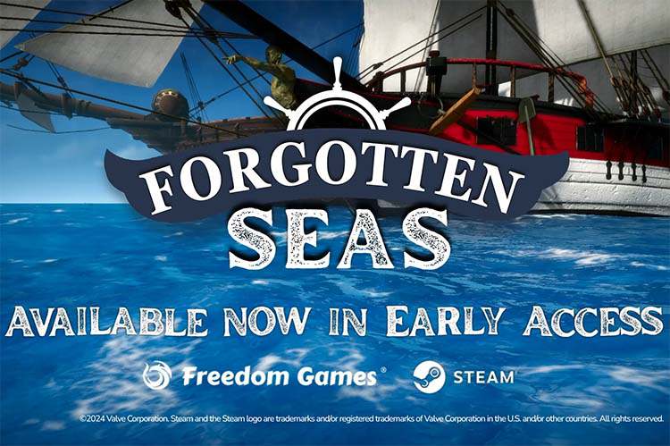 航海生存冒险游戏《被遗忘的海洋 Forgotten Seas》中文版