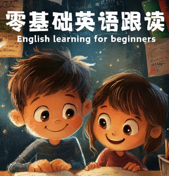 0基础简单学英彩色版 配音频跟读 基础篇/进阶篇