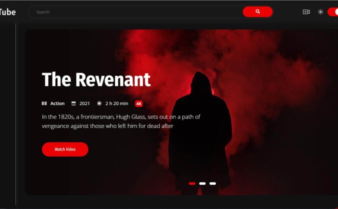 2021最新社交媒体电影视频HTML5模板