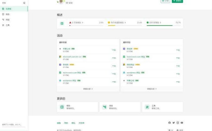 网站SEO报告和代码工具平台系统源码 国外版本需汉化