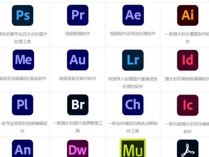 Adobe全家桶带安装教程图文 支持Mac和Windows系统