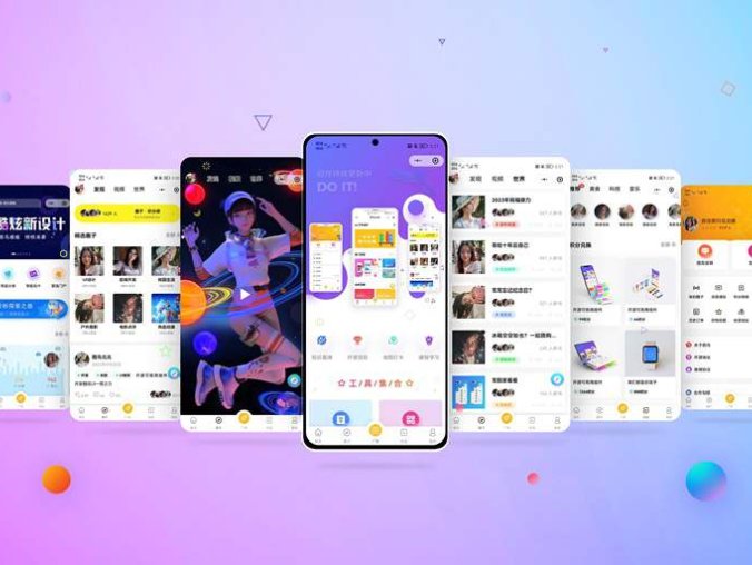 UNIAPP圈子社区纯前端万能源码模板 H5小程序APP多端兼容 基于图鸟UI开发的纯前端模板