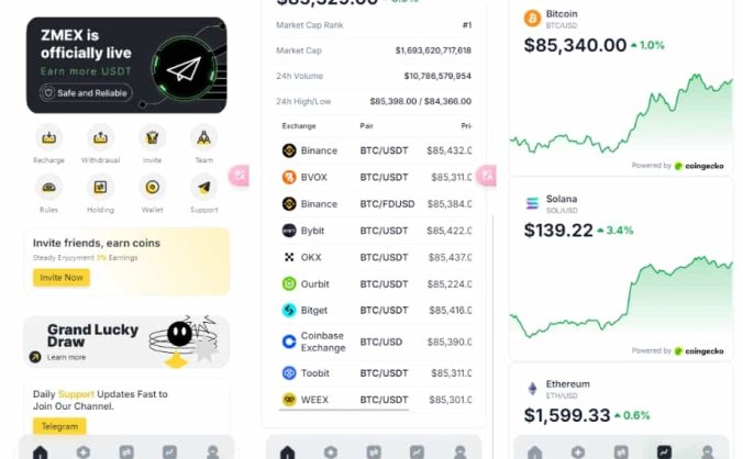 【资源编号30597】海外版AI量化区块链系统源码 区块链管理系统架构设计 UI精美