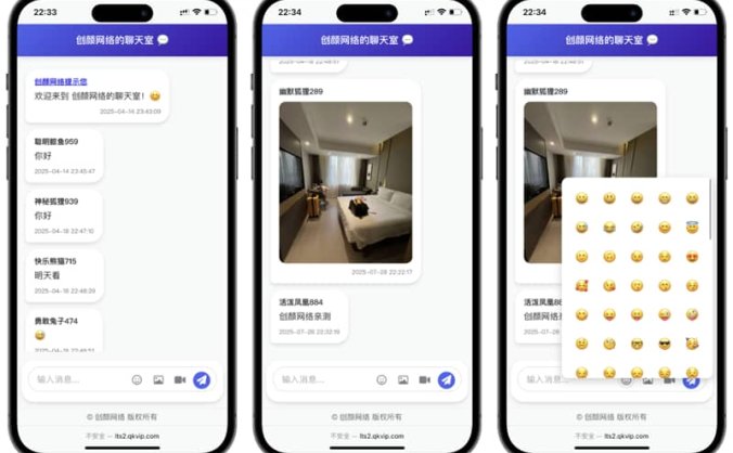 【资源编号33577】PHP多人实时聊天室源码