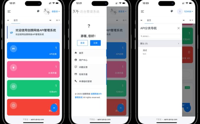 【资源编号33696】二开版API管理系统全开源源码
