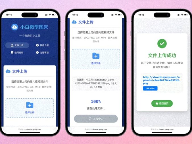 【资源编号35608】小白微型图床系统4.0源码