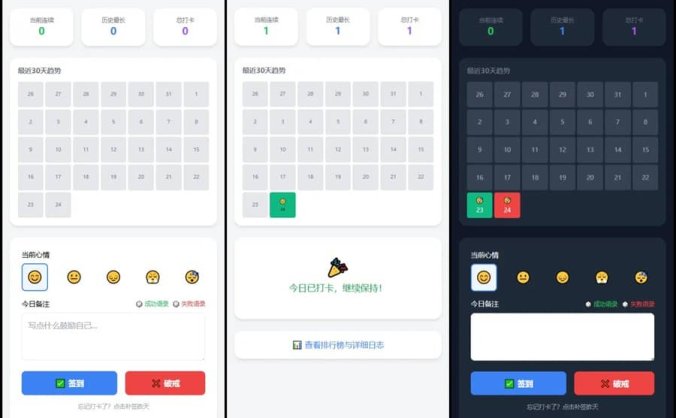 【资源编号40722】戒了么v4.0 戒色签到打卡源码